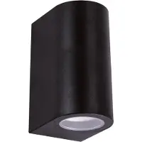 Strühm 04017 Applique murale d'extérieur 'GAMP' 2xGU10, LED, IP54, adaptée à l'extérieur