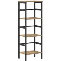 vidaXL Étagère Chêne artisanal 40 x 29,5 x 115 cm Bois d'ingénierie