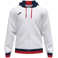 Joma Confort Ii Full Zip Sweatshirt Blanc 5-6 Years Garçon