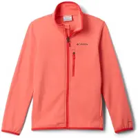 Columbia Essential Hike Grid Full Zip Fleece Orange 10-11 Years Garçon
