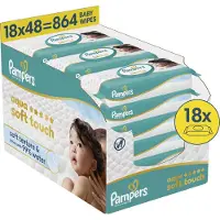 Pampers Aqua Soft Touch (18 x 48 pcs)