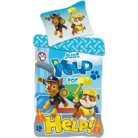 Javoli Paw Patrol Help ! Parure de lit 140x200cm enfants