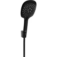 Mexen R-22 ensemble de douche fixe, noir - 785225052-70