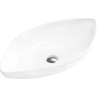Mexen Ivone lavabo pour plan de travail 70 x 37 cm, blanc - 21487000