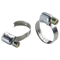 PLASTIMO A2 Micro Clamp 10 Units Argenté 11-19 mm