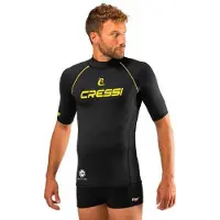 Cressi Spa 2024 Short Sleeve Rash Guard Noir S Homme