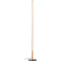 Brilliant Lampadaire en bois Arion 120 cm