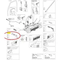 Thule Pièce De Rechange Left End Plastic 938 Velospace