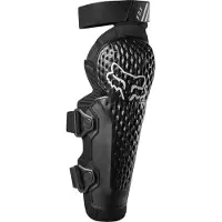 FOX Titan Race Knee Guard paire Titane S/M unisex noir