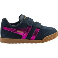Gola Baskets basses enfant Harrier Glitz Strap filles - Bleu - 33