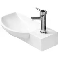 Mexen Lavabo HUGO blanc gauche 50 cm