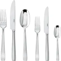 Sambonet S0044 Flat Couverts 36pcs.Vh., acier inoxydable 18/10