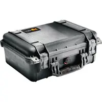 Peli 1450 BK flight case sans mousse 371x258x152 mm