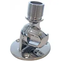 Oem Marine Antenna Round Base Support Argenté