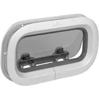 PLASTIMO T03 Rectangular Opening Portlight Clair 45.1 x 19.3 cm