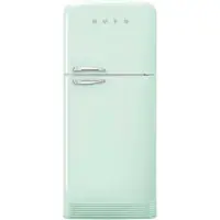 Smeg 50s Style Fab50r Combi Fridge Clair 400L / EU Plug 220V