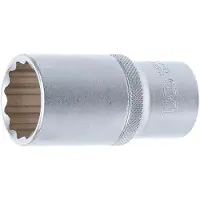 Bgs Douille pour clé, douze pans, longue 12,5 mm (1/2") 28 mm (28 mm)