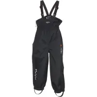 Isbjörn of Sweden Pantalons hardshell av. Bretelles - Gale - Noi - - 110/116 - Pantalons de Ski