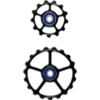 Ceramicspeed Ospw Alloy Coated Jockey Wheel Set Argenté 13/19t