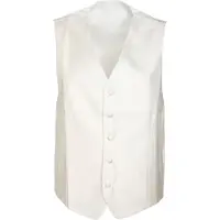 Suitable Gilet de Mariage Col-V Blanc Cassé Blanc cassé taille 52