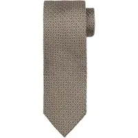 Suitable Cravate Soie Paisley Beige