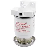 VETUS 360l/h 30 Water Separator/diesel Filter Argenté