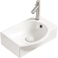 Mexen Lavabo à poser Mista gauche 40 x 28 cm, blanc (22174000L)