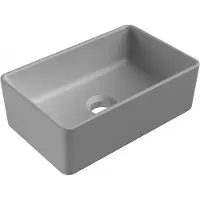Mexen Nadia lavabo pour plan de travail 36 x 23 cm, gris clair mat (21613661)