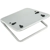 PLASTIMO Aluminium Anodized Hatch Argenté 687 x 687 mm