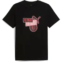 Puma Ac Milan Football Culture Short Sleeve T-shirt Noir XL Homme
