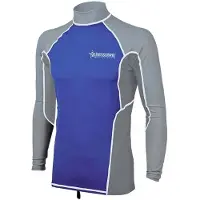 Abysstar Tijuana Long Sleeve Rash Guard Bleu,Gris 2XL Homme