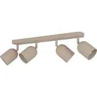 Eglo Spot de plafond design Tilston 4-brun sable clair