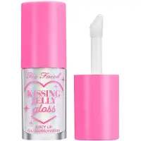 Too Faced Kissing Jelly Lip Oil Gloss brillant à lèvres à l'huile pour une hydratation intense teinte Strawberry Frosting 4.5 ml