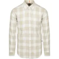 BOSS Chemise Rickert A Carreaux Beige taille XL
