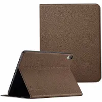 Selencia Coque tablette Riva pour Apple iPad Air 11 pouces (2026) M4 / (2025) M3 / (2024) M2 / Air 5 (2022) / Air 4 (2020) - Mocha Brown