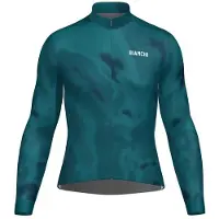 Santini Maillot à Manches Longues Bianchi Milano Classic
