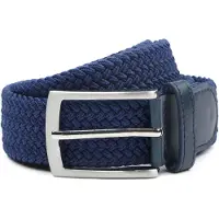 Suitable Ceinture tissée Marine