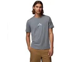 Columbia Parsons Point Graphic Short Sleeve T-shirt Gris M Homme