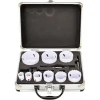 AWTOOLS Satz Bimetall-Lochsägen aus Metall (22 mm, 64 mm)
