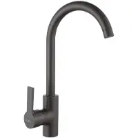 Mexen Mélangeur évier Ana noir (671000-70)