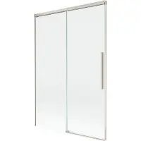 Mexen Rox Baignoire Paravent à 2 panneaux coulissants 100 x 150 cm, transparent, chrome - 8C9-100-003-01-00