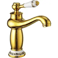 Mexen Mélangeur de lavabo Draco, or (745400-50)