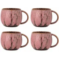 Creative Collection Ensemble de 4 tasses roses Rayen