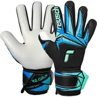Reusch Gants de sport 'Attrakt RE:GRIP NC' bleu / noir
