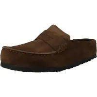 Birkenstock Mule 'Naples' brun foncé