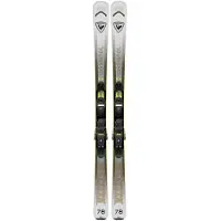 Rossignol - Packs (skis + fix) - Pack skis all-mountain - Arcade 78 + Xpress 11 GW B83 Black/Yellow 2026 pour Homme en Bois - Taille 180 cm - Gris