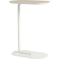 Muuto Relate Table d'appoint Oak Laminate|Off-White | 73.5 cm
