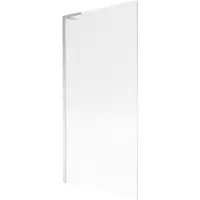 Mexen Next L Paroi pliante pour baignoire à 1 volet 90 x 150 cm, rayures, chrome - 895-090-000-03-09-01