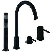 Mexen Robinet de baignoire Alma, noir (75032-70)