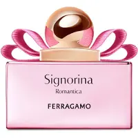 Salvatore Ferragamo Signorina Romantica, Femme, 30 ml, Flacon rechargeable, Parfum liquide, Cassis, Citron, Roumain, Biscuit, Néroli, Fleur d'oranger